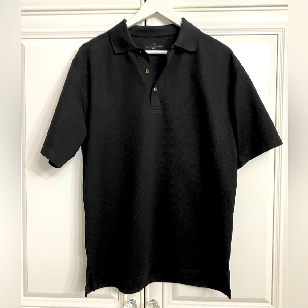 Grand Slam Men’s Size Medium Black Golf Short Sleeve Polo Shirt
